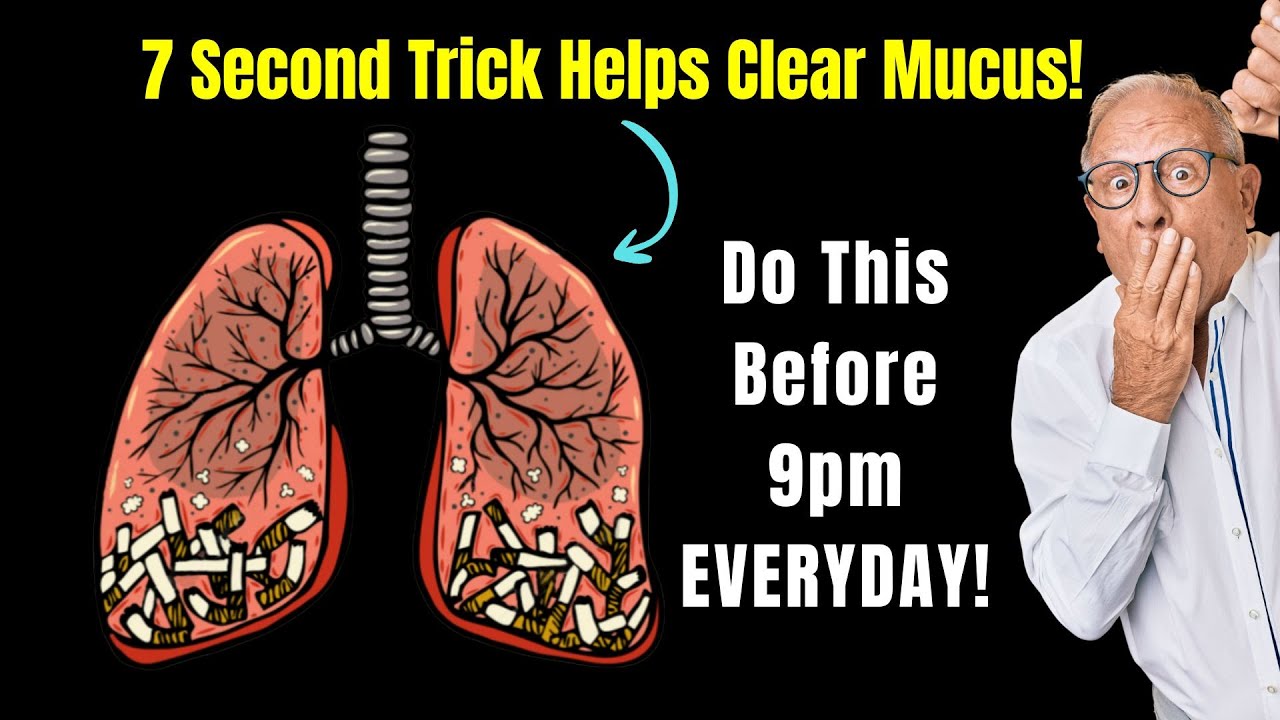 7-Second Mucus Melting Ritual: A Simple Method to Clear Your Lungs Fast